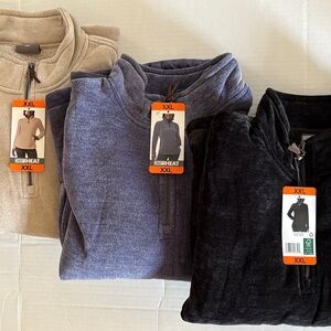 32 Degree Heat Women’s Fleece Fabric Coats Set of 3